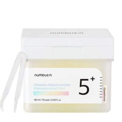 Almofadas Tônicas Numbuzin No.5 Vitamin-Niacinamide Concentrated de 70 Unidades