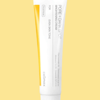 Creme Facial Celimax Pore + Dark Spot Brightening Cream para manchas e melasma 35ml