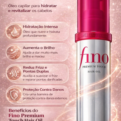 Óleo Capilar Fino Premiun Touch Hair Oil 70 ml