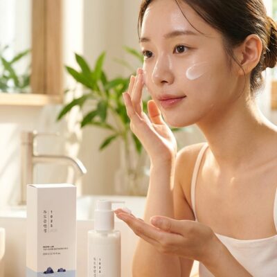 Round Lab 1025 Leite de Limpeza Dokdo, 200 ml