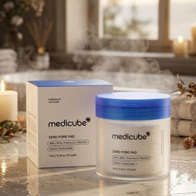 Almofadas Tônicas Medicube Zero Pore Pad 2.0 Para Poros dilatados  - 70 Unidades