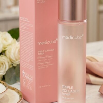 MEDICUBE TRIPLE COLLAGEN TONER 140ML  - TÔNICO TRIPLO COLÁGENO