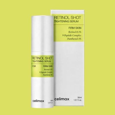 CELIMAX RETINOL SHOT TIGHTENING SERUM 30ML PARA O ROSTO E PESCOÇO