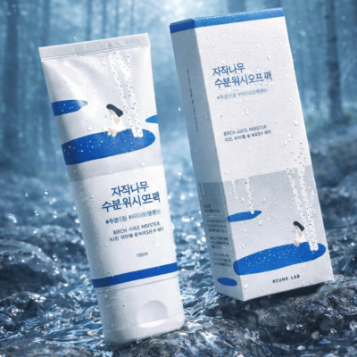 ROUND LAB Birch Juice Moisturizing Wash off Pack-Mascara Facial Hidratante