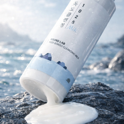 Round Lab 1025 Leite de Limpeza Dokdo, 200 ml