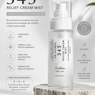 Dr.althea Pro Lab 345 Relief Cream Mist dia/noite para todos os tipos de pele 60 ml