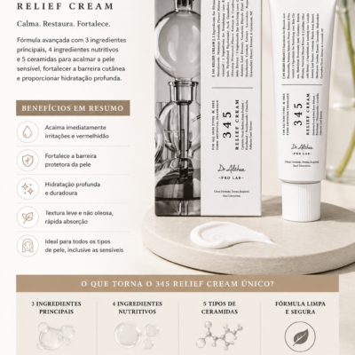 Dr. Althea 345 Relief Cream -Creme hidratante e calmante para pele 50ml