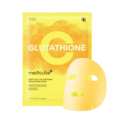 MEDICUBE Deep Vita C Glutathione Brightening Mask 27 ml