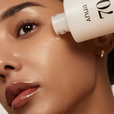 Tônico Facial Anua Rice 70+ Ceramide Glow Milky de 250 ml