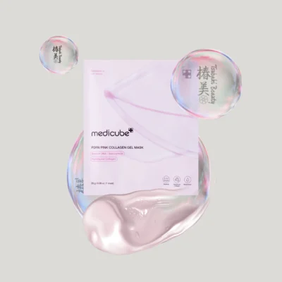 Medicube PDRN Pink Collagen Gel Mask 28 g - CAIXA COM 4 UNIDADES