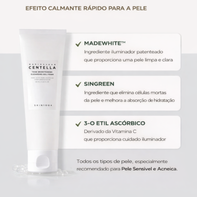 SKIN1004 Madagascar Centella Tone Brightening Cleansing Gel Foam