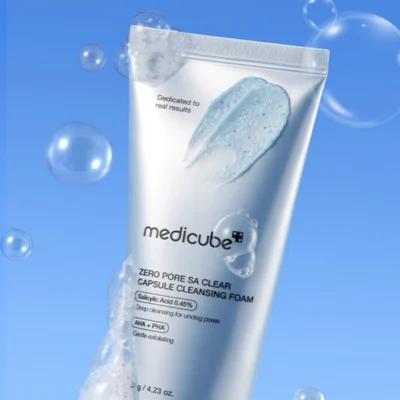 MEDICUBE Zero Pore SA Clear Capsule Foam 120 g