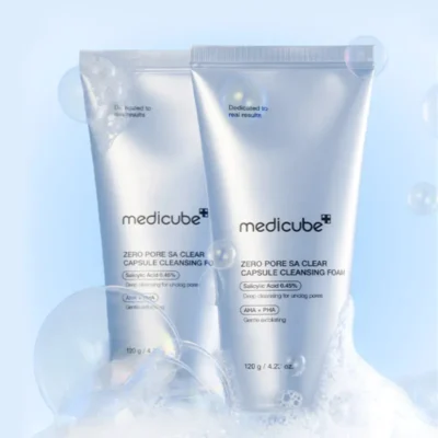 MEDICUBE Zero Pore SA Clear Capsule Foam 120 g