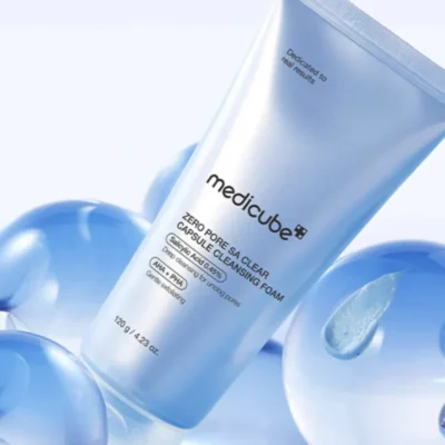 MEDICUBE Zero Pore SA Clear Capsule Foam 120 g