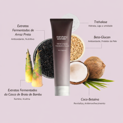 Haruharu Wonder Black Rice 5.5 Soft Cleansing Gel 100ml