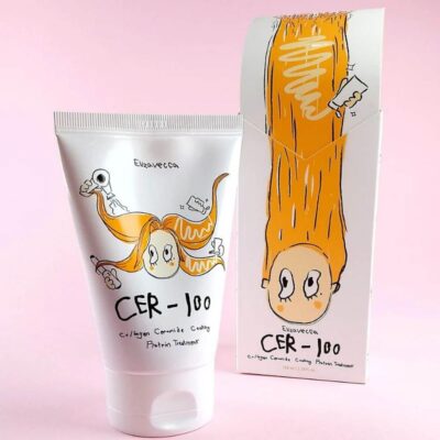 ELIZAVECCA CER-100 Collagen Ceramide Coating Protein 100ml -Máscara Capilar